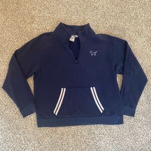 PINK quarter zip pullover